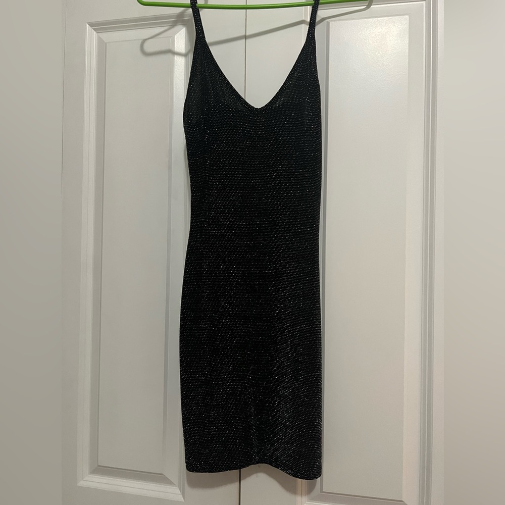 Little black sparkle dress